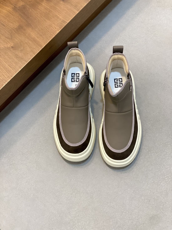 Givenchy Cowhide Stitched Thick Sole Lightweight Height Increasing Casual Sneakers