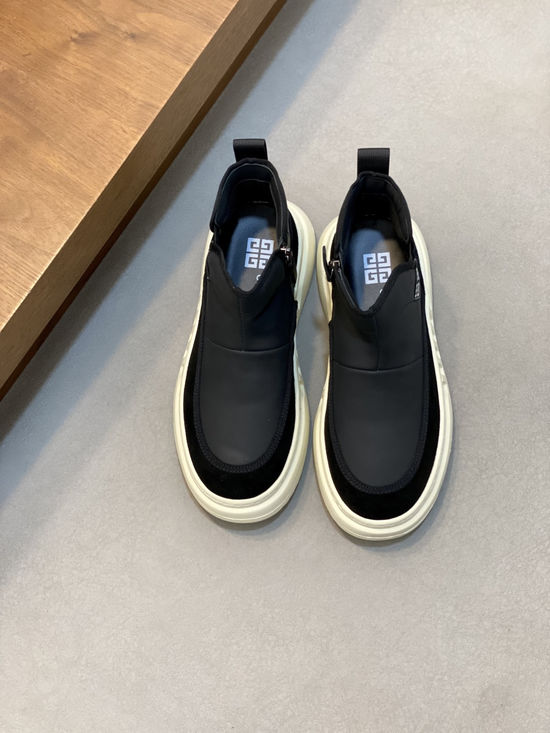 Givenchy Cowhide Stitched Thick Sole Lightweight Height Increasing Casual Sneakers