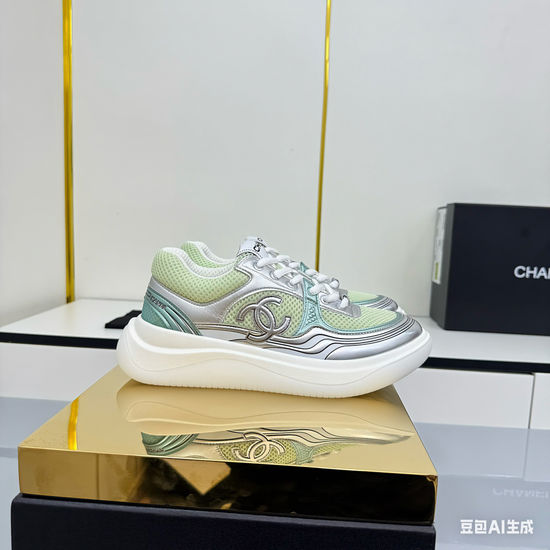 Chanel Casual Thick Sole Comfortable Versatile Daily Sneakers