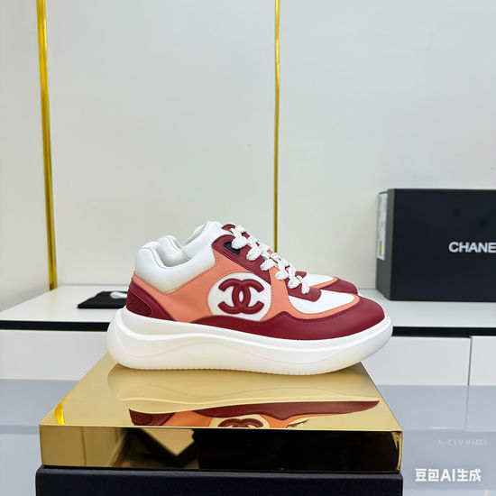 Chanel Casual Thick Sole Comfortable Versatile Daily Sneakers