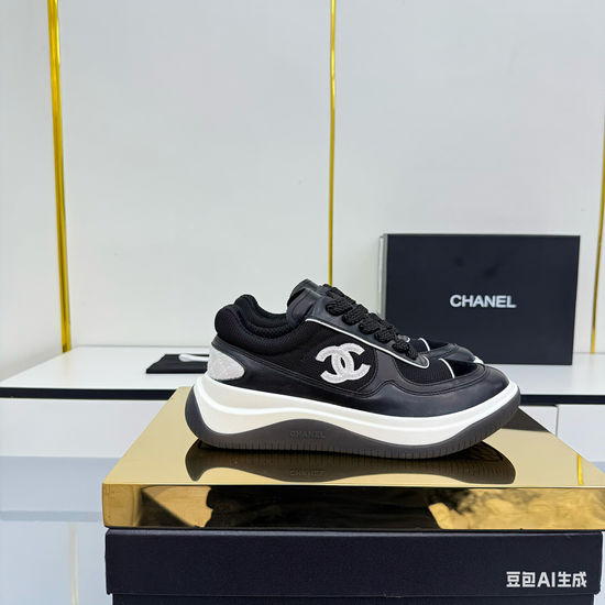 Chanel Casual Thick Sole Comfortable Versatile Daily Sneakers
