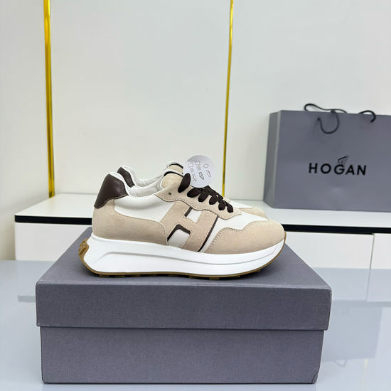 Hogan Color-block High-Elastic Sole Casual Sneakers