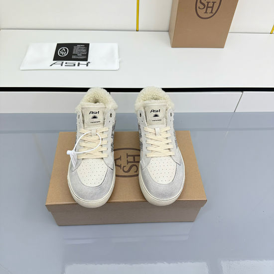 ASH Wool Lined Casual Sneakers Breathable Upper Comfortable