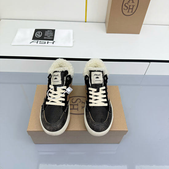 ASH Wool Lined Casual Sneakers Breathable Upper Comfortable