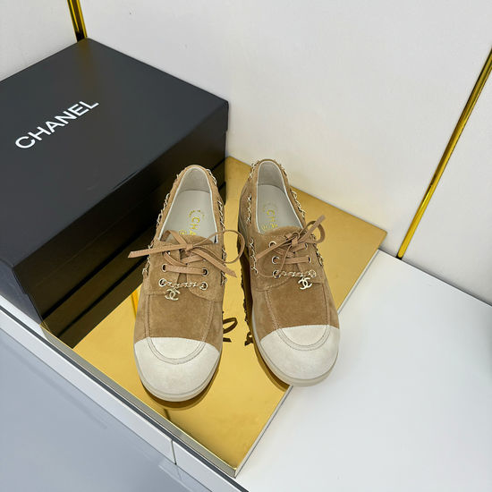 Chanel Premium Suede Comfortable Durable Casual Daily Slip On Shoes