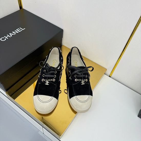 Chanel Premium Suede Comfortable Durable Casual Daily Slip On Shoes