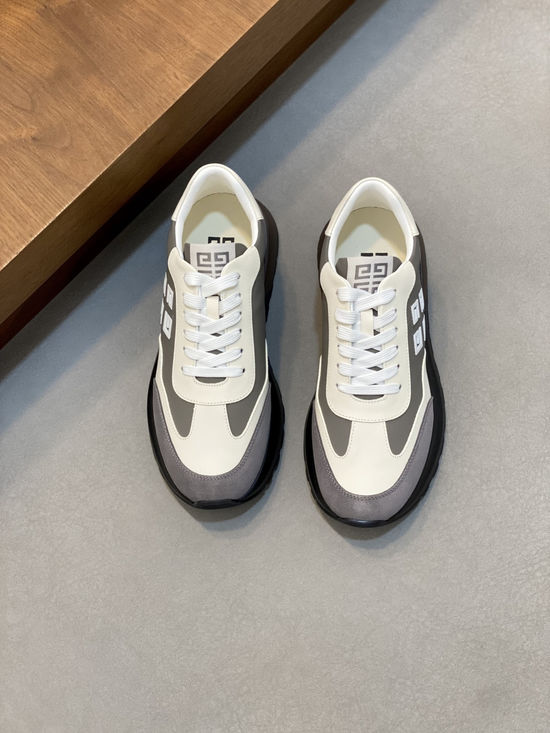 Givenchy Classic Low-top Casual Leather Sneakers with Logo Details