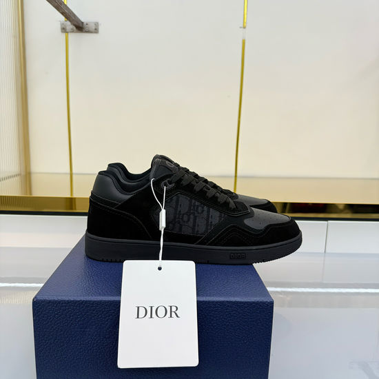 Christian Dior Vintage Pattern Low Top Casual Sneakers