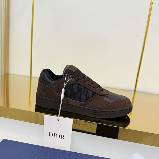 Christian Dior Vintage Pattern Low Top Casual Sneakers