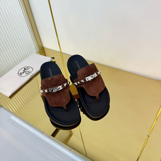 Hermes Casual Non-Slip Thong Sandals Comfortable Daily Footwear