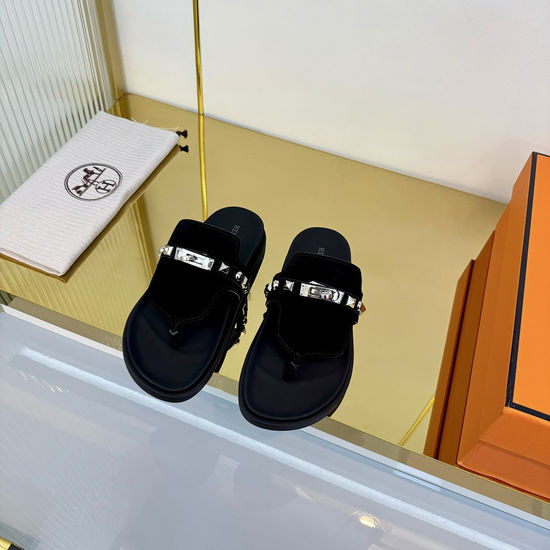 Hermes Casual Non-Slip Thong Sandals Comfortable Daily Footwear