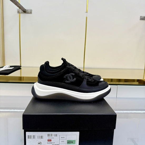 Chanel Classic Two-tone Comfortable Casual Durable Daily Sneakers