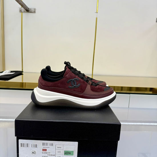 Chanel Classic Two-tone Comfortable Casual Durable Daily Sneakers