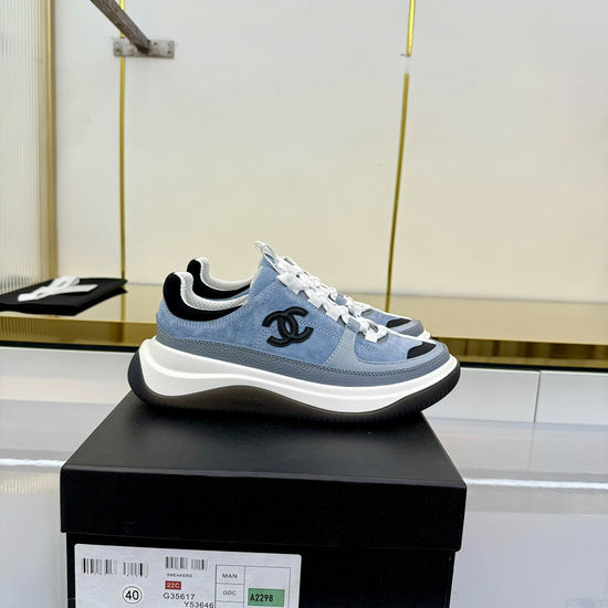 Chanel Classic Two-tone Comfortable Casual Durable Daily Sneakers