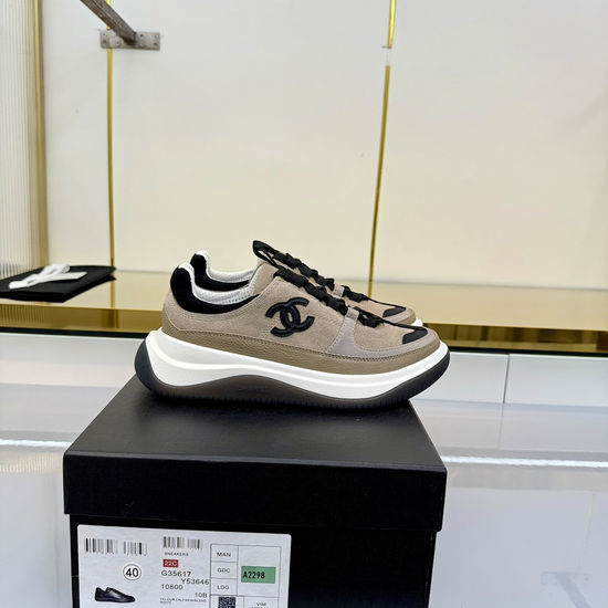 Chanel Classic Two-tone Comfortable Casual Durable Daily Sneakers
