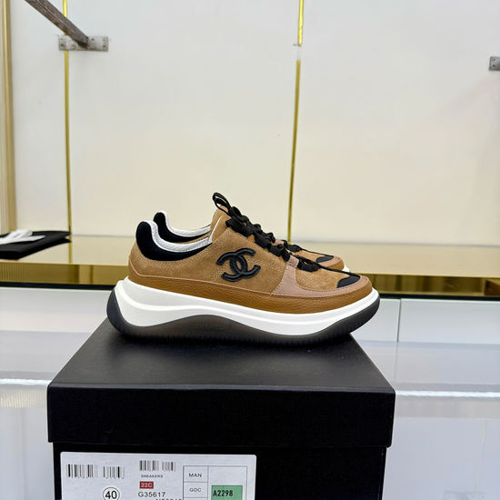 Chanel Classic Two-tone Comfortable Casual Durable Daily Sneakers