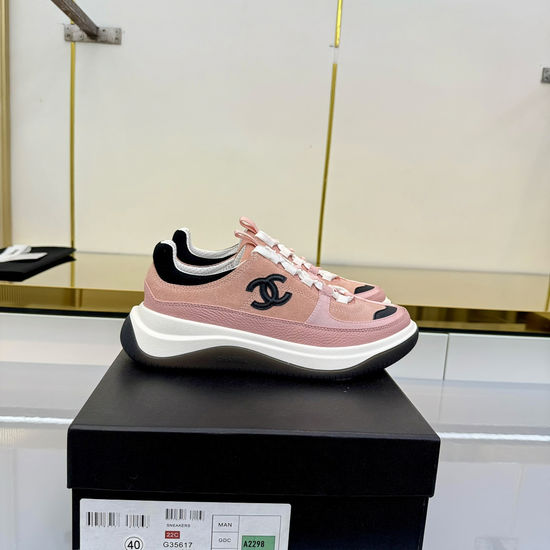 Chanel Classic Two-tone Comfortable Casual Durable Daily Sneakers