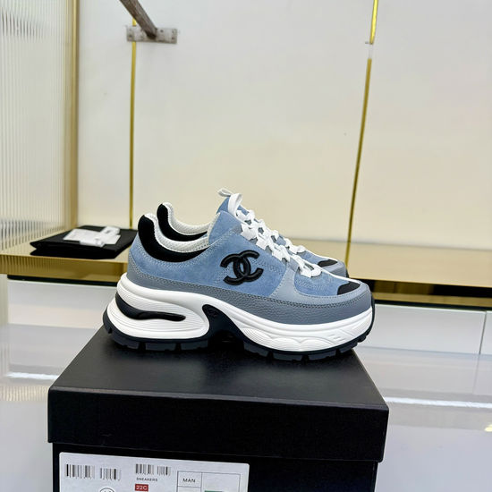 Chanel Classic Black White Sneakers Casual Comfortable Fashion Skate Shoes