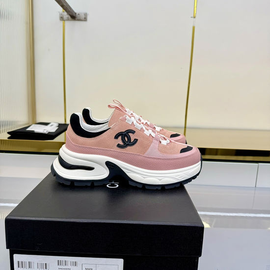 Chanel Classic Black White Sneakers Casual Comfortable Fashion Skate Shoes