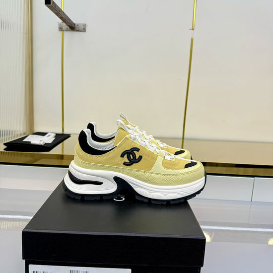 Chanel Classic Black White Sneakers Casual Comfortable Fashion Skate Shoes