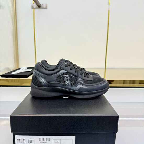 Chanel Classic Elegant Leather Shoes Comfortable Lightweight Daily Footwear