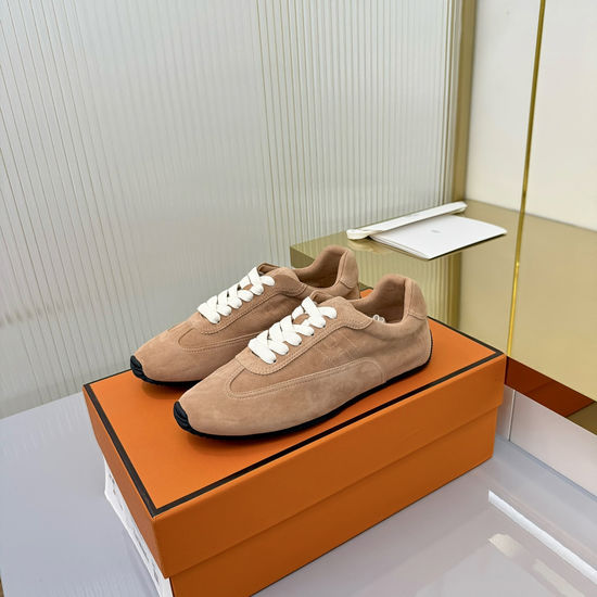 Hermes Vintage Retro Casual Trainers Soft Premium Quality Sole