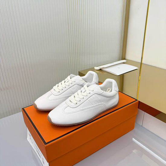 Hermes Vintage Retro Casual Trainers Soft Premium Quality Sole