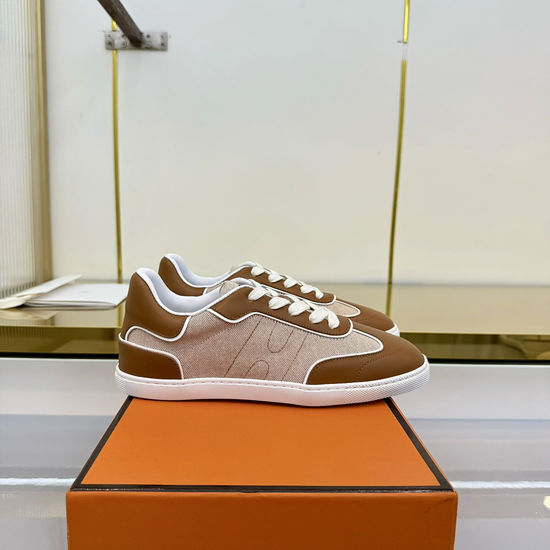 Hermes Vintage Retro Casual Trainers Soft Premium Quality Sole