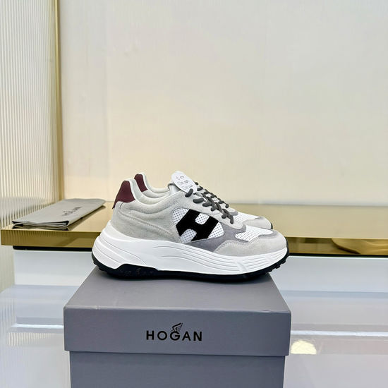 Hogan Classic Casual Sneakers Premium Leather Upper Comfortable Footwear