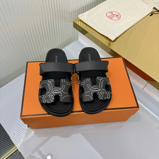 Hermes Classic Toe Post Sandals Comfortable Slip Resistant Outsole