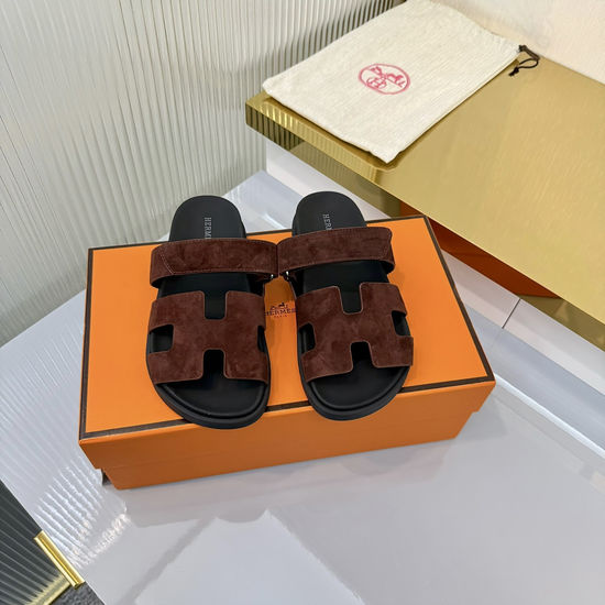 Hermes Classic Toe Post Sandals Comfortable Slip Resistant Outsole