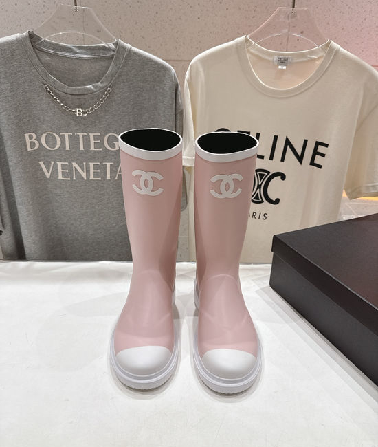 Chanel Stylish Waterproof Knee High Boots with Comfort Insole