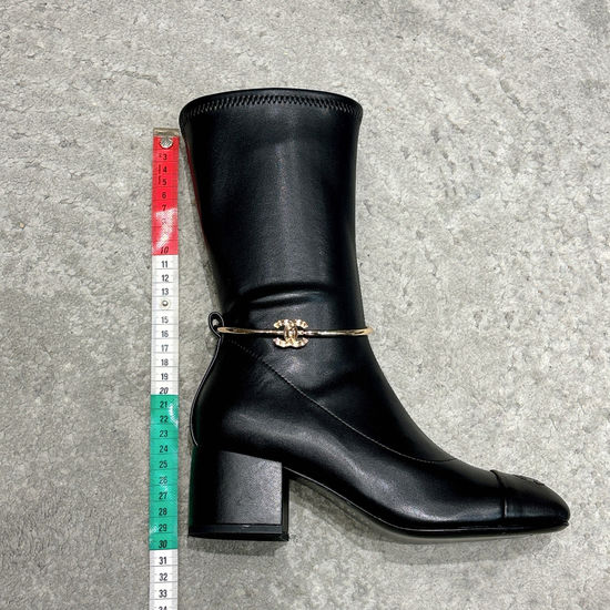 Chanel Stretch Ankle Boots Comfortable Soft Sheepskin Upper