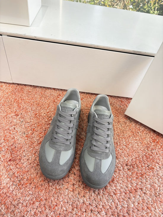 Maison Margiela Classic Cowhide Suede Stitching Casual Training Shoes