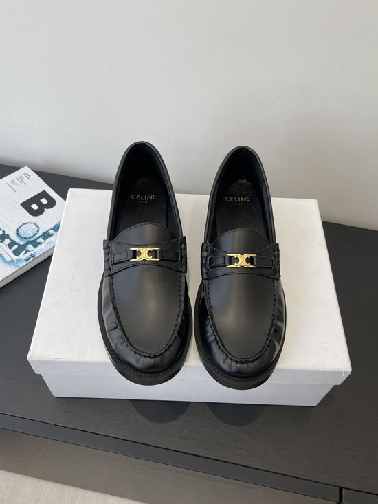 Celine Classic Loafers with Tassel Details for Versatile Style