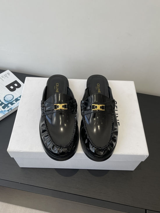 Celine Classic Loafers with Tassel Details for Versatile Style