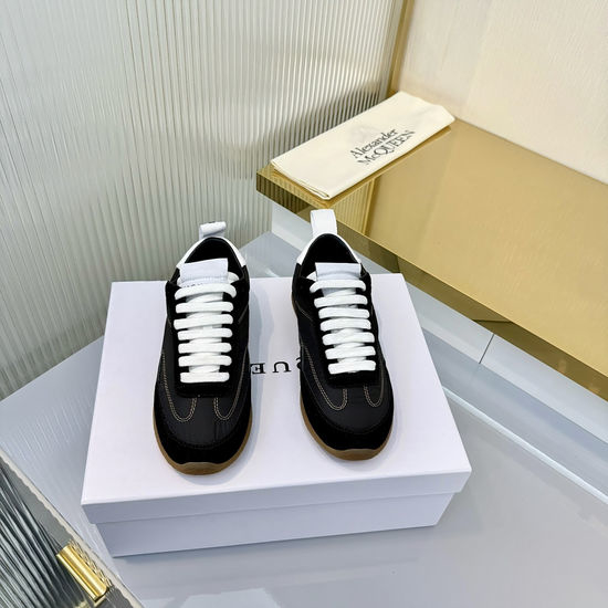 McQueen Soft Suede Casual Comfortable Daily Versatile Sneakers