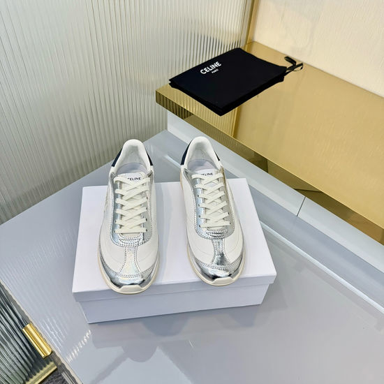 Celine Street Style Casual Leather Sneakers Lightweight Easy Maintenance