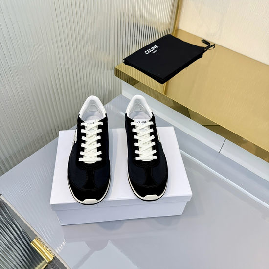 Celine Street Style Casual Leather Sneakers Lightweight Easy Maintenance