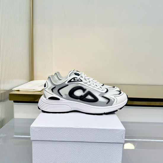 Christian Dior CD Embroidered Fabric Casual Sneakers Breathable Comfortable Footwear