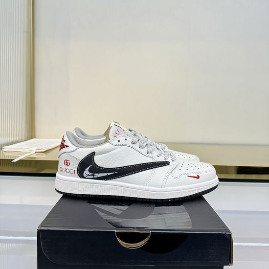 Nike Premium Custom Low Top Retro Basketball Shoes With Box