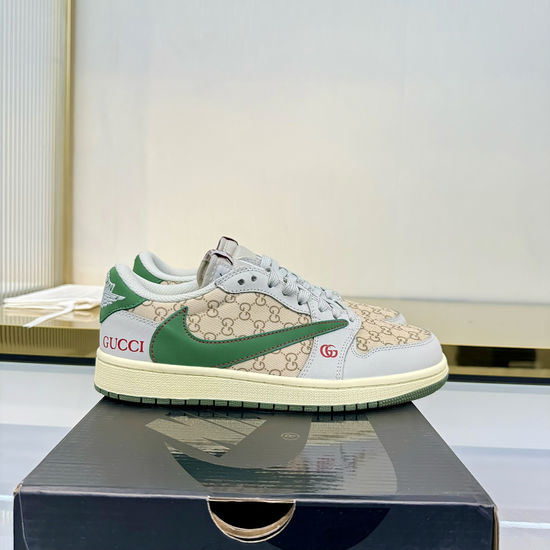 Nike Premium Custom Low Top Retro Basketball Shoes With Box