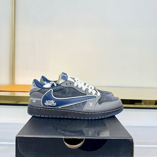 Nike Premium Custom Low Top Retro Basketball Shoes With Box