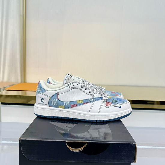 Nike Premium Custom Low Top Retro Basketball Shoes With Box