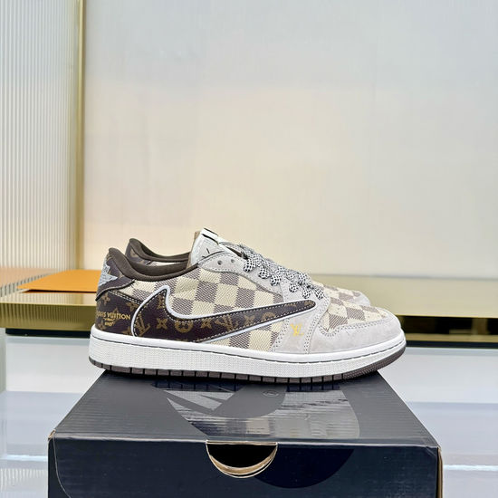 Nike Premium Custom Low Top Retro Basketball Shoes With Box