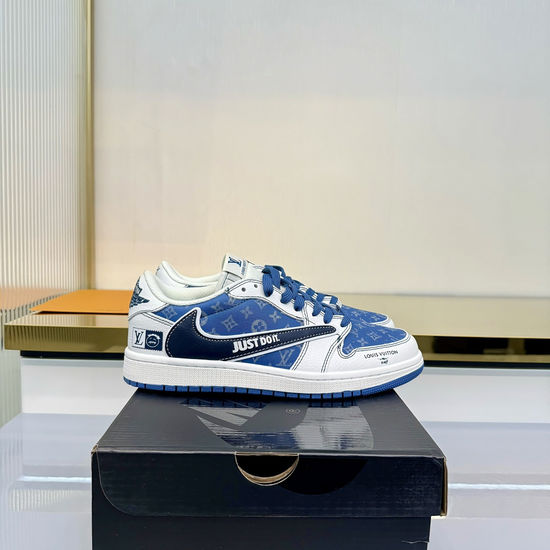 Nike Premium Custom Low Top Retro Basketball Shoes With Box