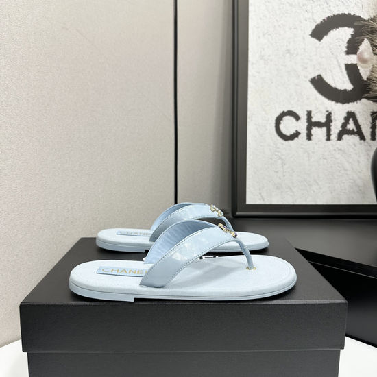 Chanel Soft Sheepskin Upper Sandals Breathable Lining Daily Casual Shoes