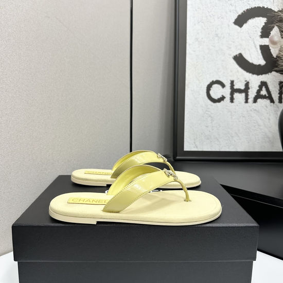 Chanel Soft Sheepskin Upper Sandals Breathable Lining Daily Casual Shoes