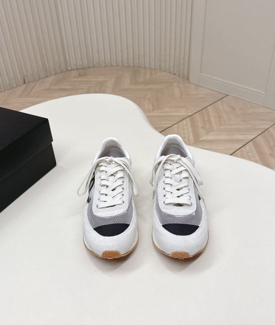 Chanel Breathable Mesh Stitched Casual Trainers Soft Non-slip Sole