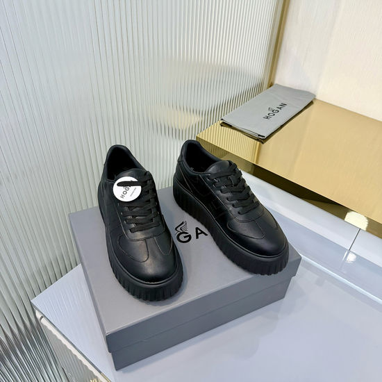 Hogan Striped Thick-Soled Casual Sneakers